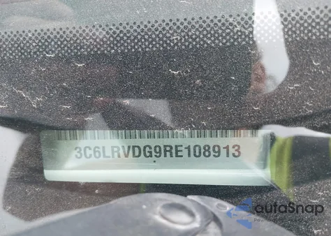 2024 Ram Promaster 2500 Tradesman High Roof 159 Wb W/Pass Seat z USA, uszkodzony, nr VIN 3C6LRVDG9RE108913